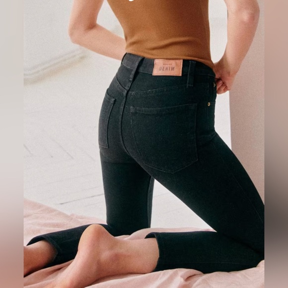 Sezane LE BRUT Women's Black Jeans Size 31 - Picture 2 of 12